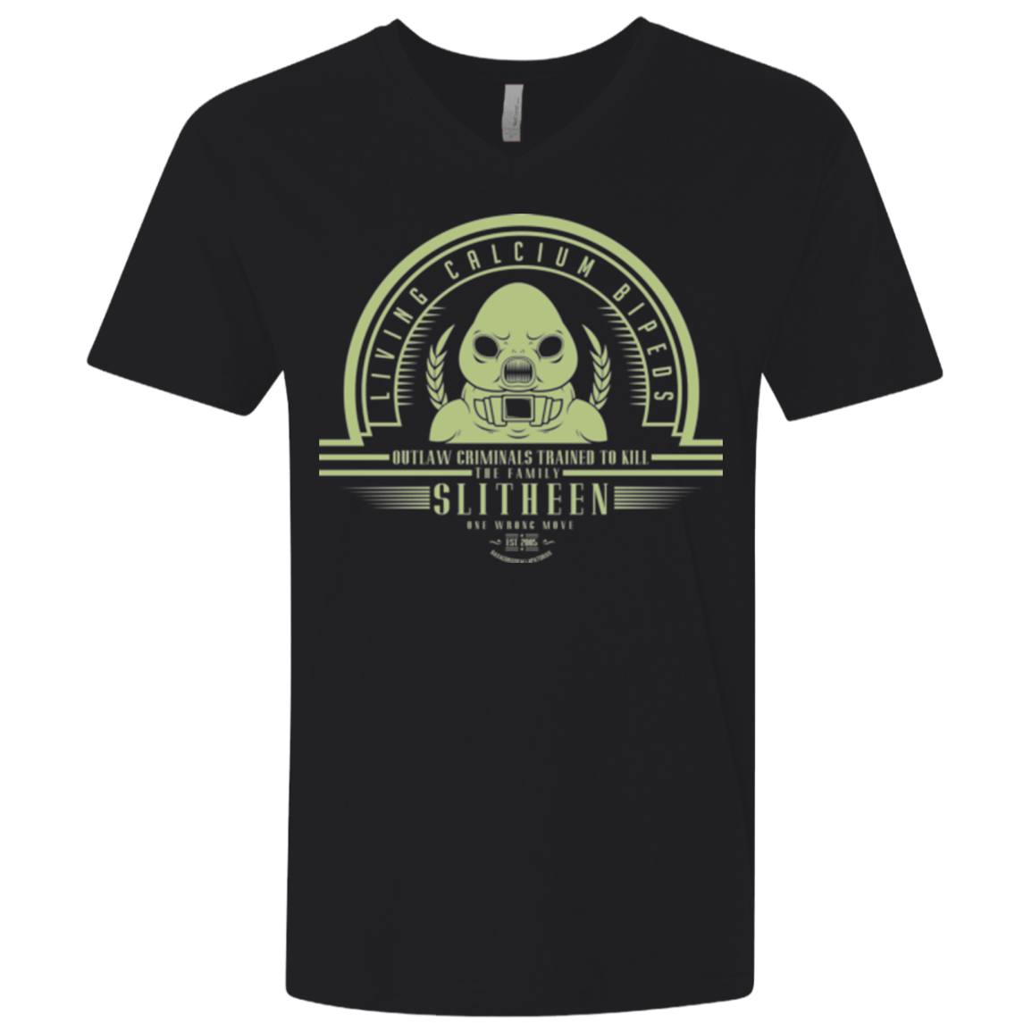 T-Shirts Black / X-Small Who Villains 2 Men's Premium V-Neck