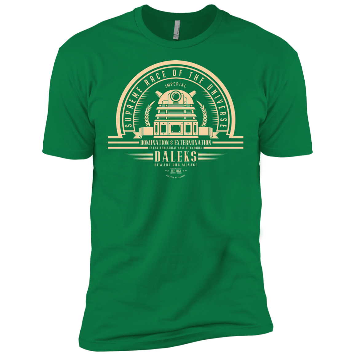 Who Villains Daleks Men's Premium T-Shirt