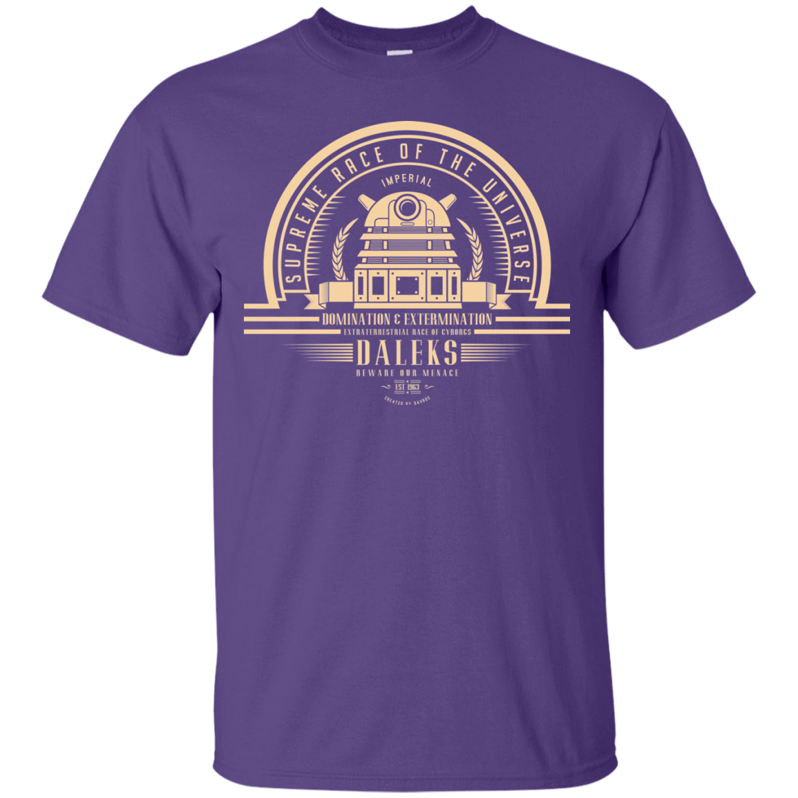 T-Shirts Purple / Small Who Villains Daleks T-Shirt