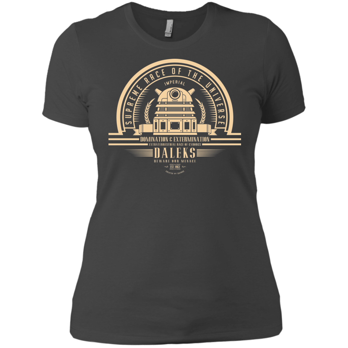 T-Shirts Heavy Metal / X-Small Who Villains Daleks Women's Premium T-Shirt