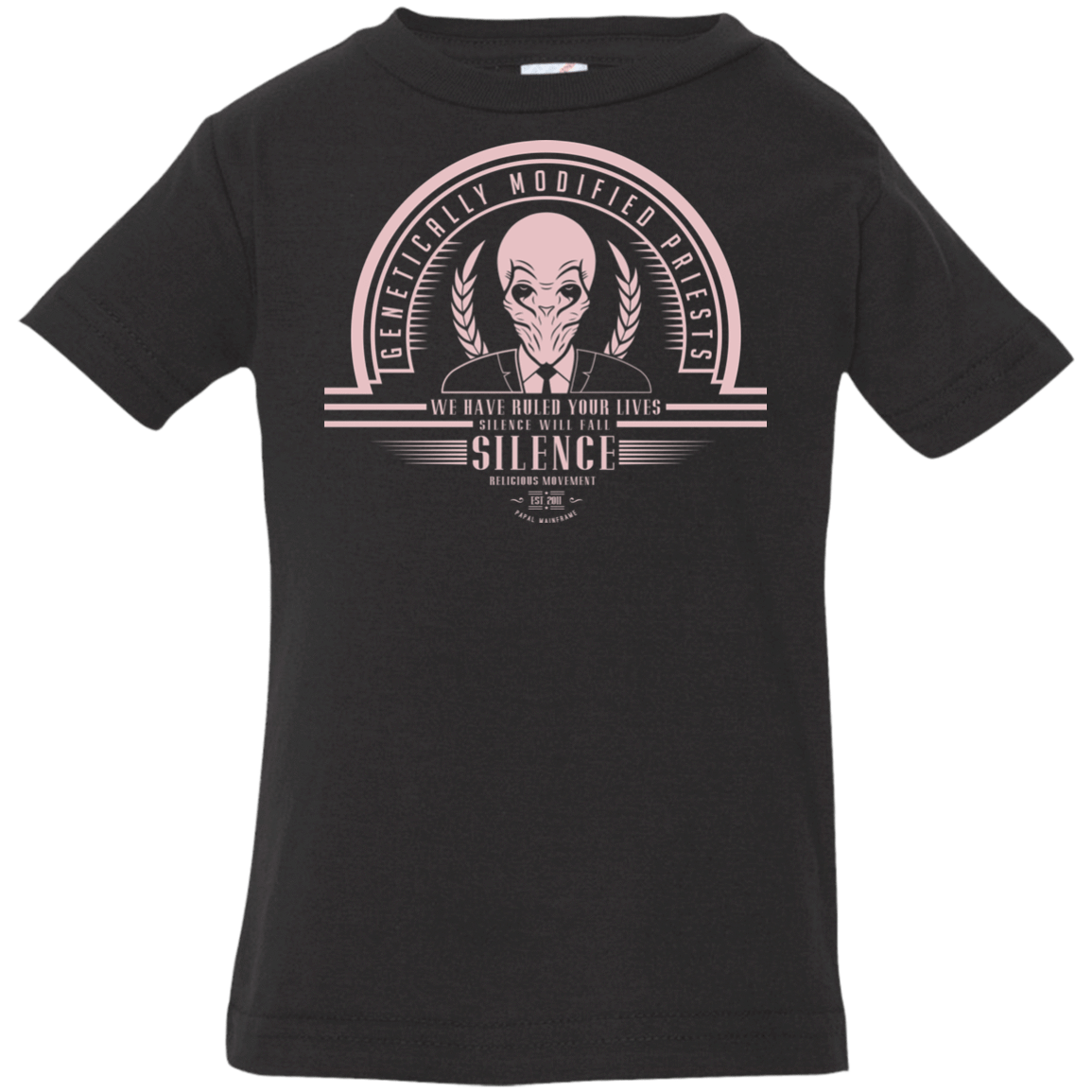 T-Shirts Black / 6 Months Who Villains Silence Infant Premium T-Shirt