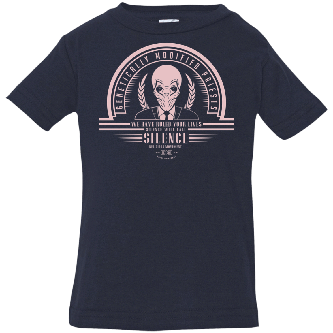 T-Shirts Navy / 6 Months Who Villains Silence Infant Premium T-Shirt