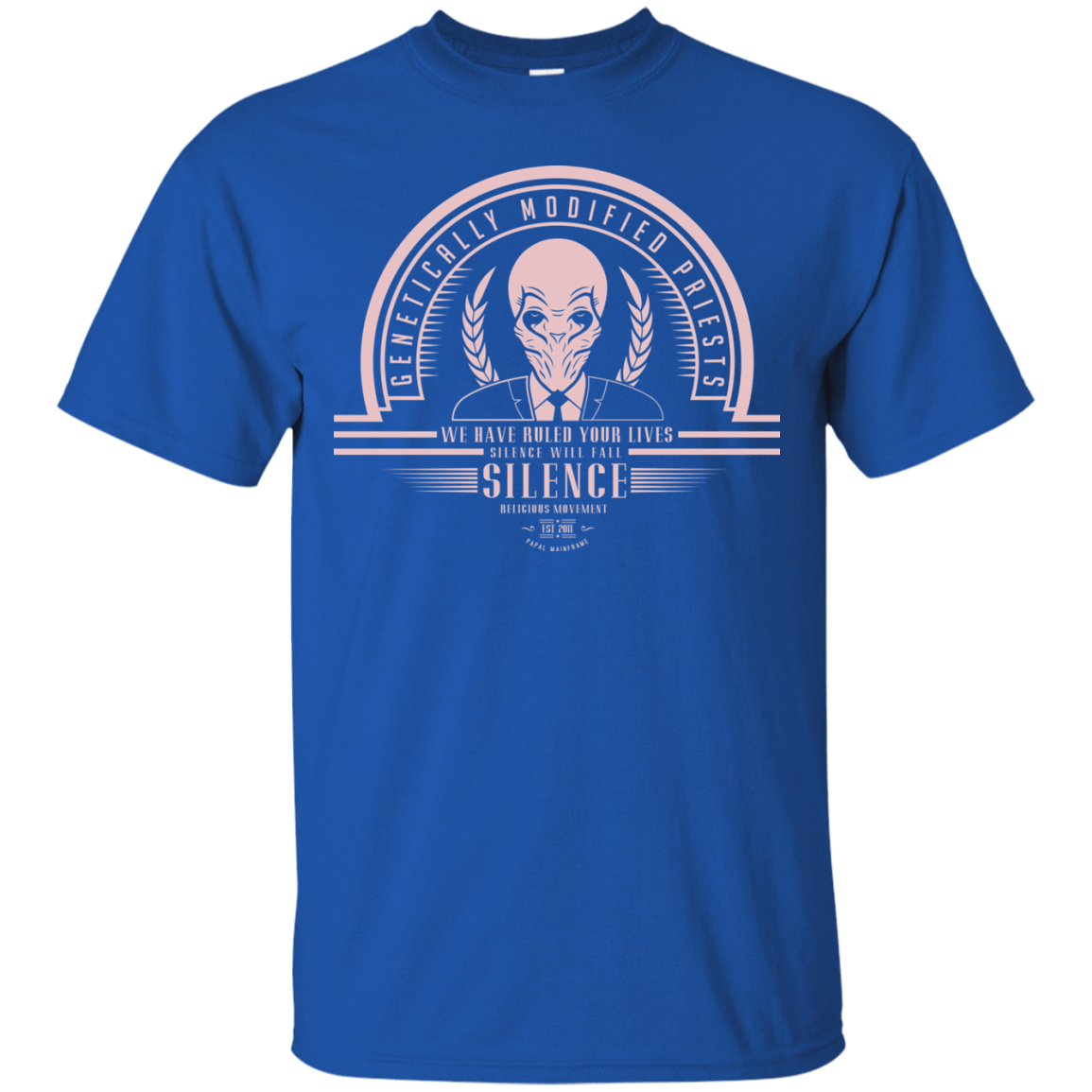 T-Shirts Royal / Small Who Villains Silence T-Shirt