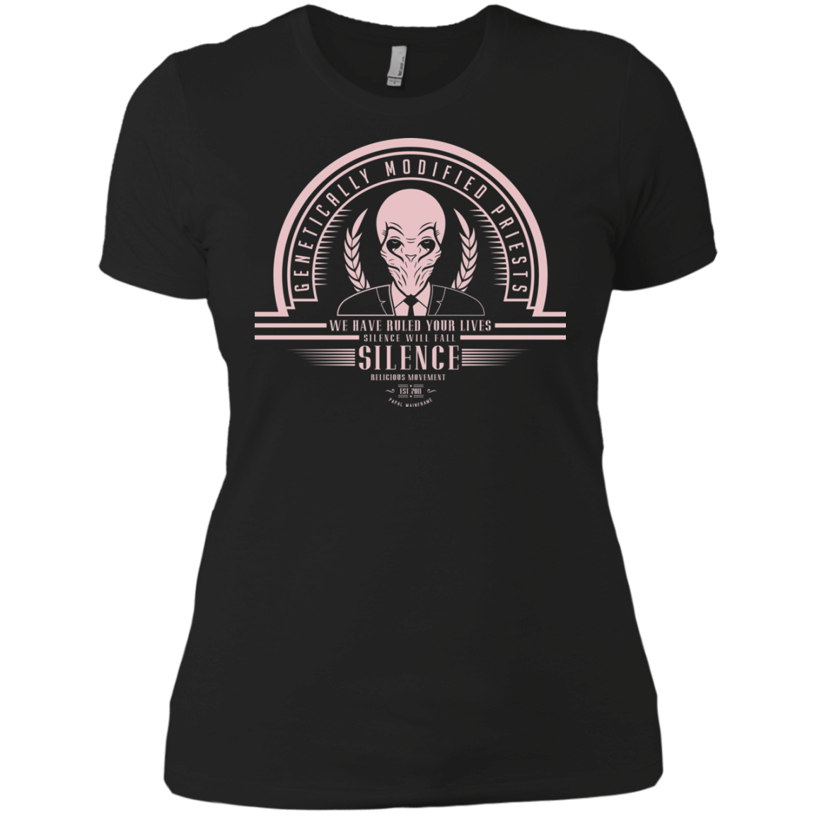 T-Shirts Black / X-Small Who Villains Silence Women's Premium T-Shirt
