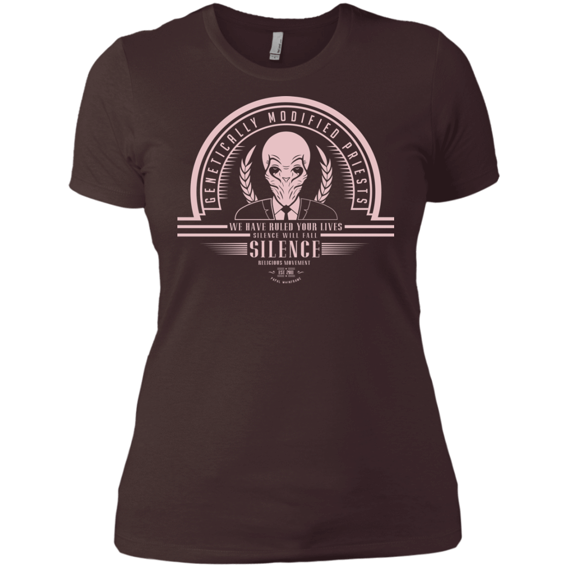T-Shirts Dark Chocolate / X-Small Who Villains Silence Women's Premium T-Shirt