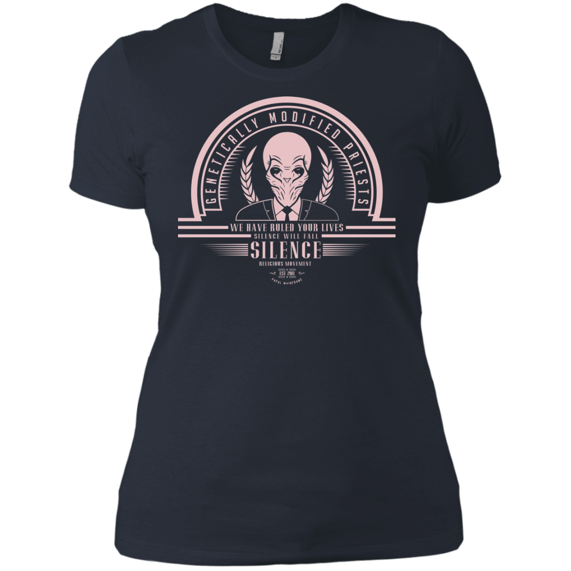 T-Shirts Indigo / X-Small Who Villains Silence Women's Premium T-Shirt