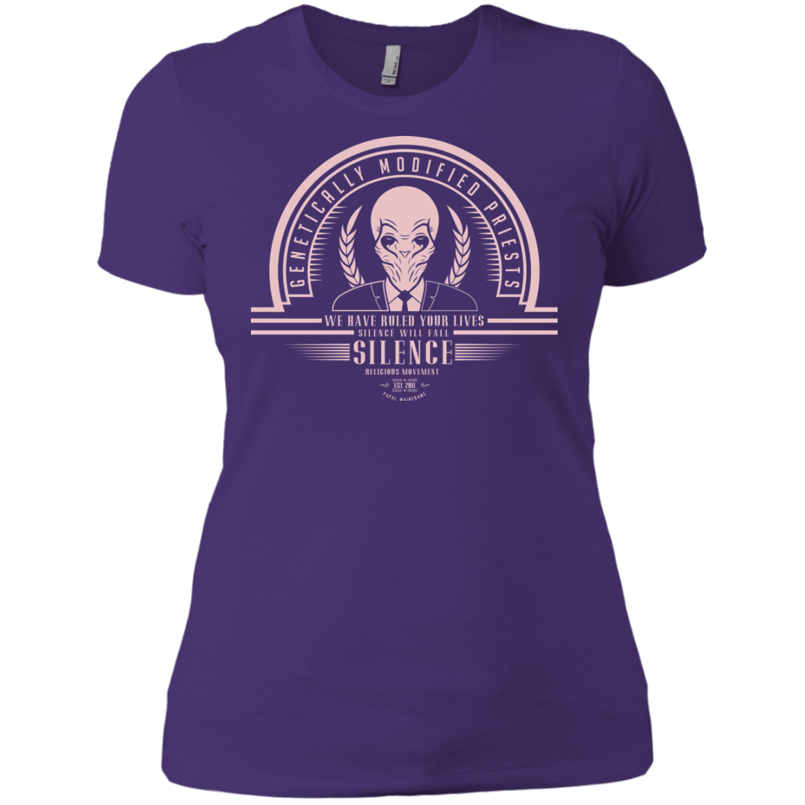 T-Shirts Purple / X-Small Who Villains Silence Women's Premium T-Shirt