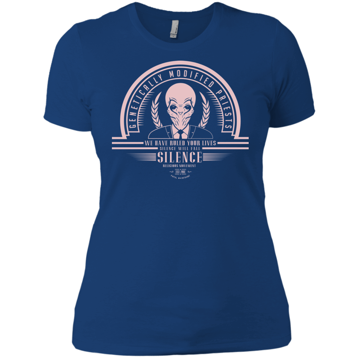 T-Shirts Royal / X-Small Who Villains Silence Women's Premium T-Shirt