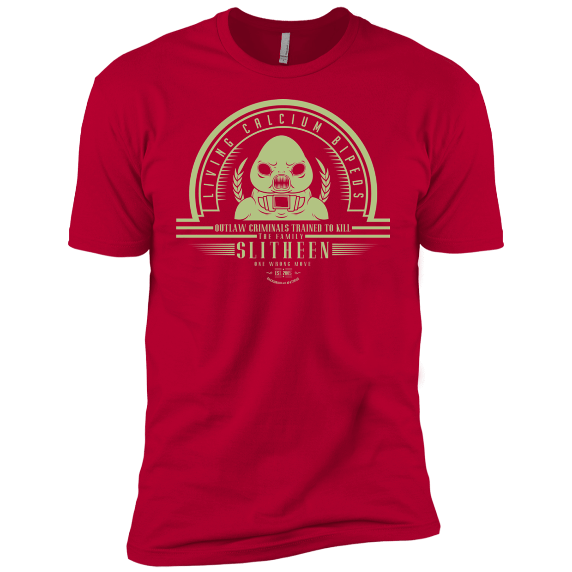 T-Shirts Red / YXS Who Villains Slitheen Boys Premium T-Shirt