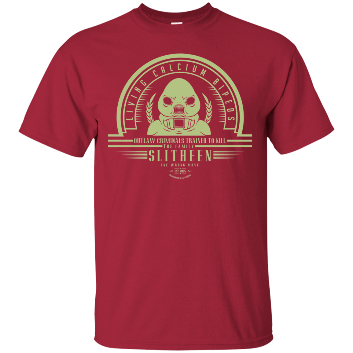 T-Shirts Cardinal / Small Who Villains Slitheen T-Shirt