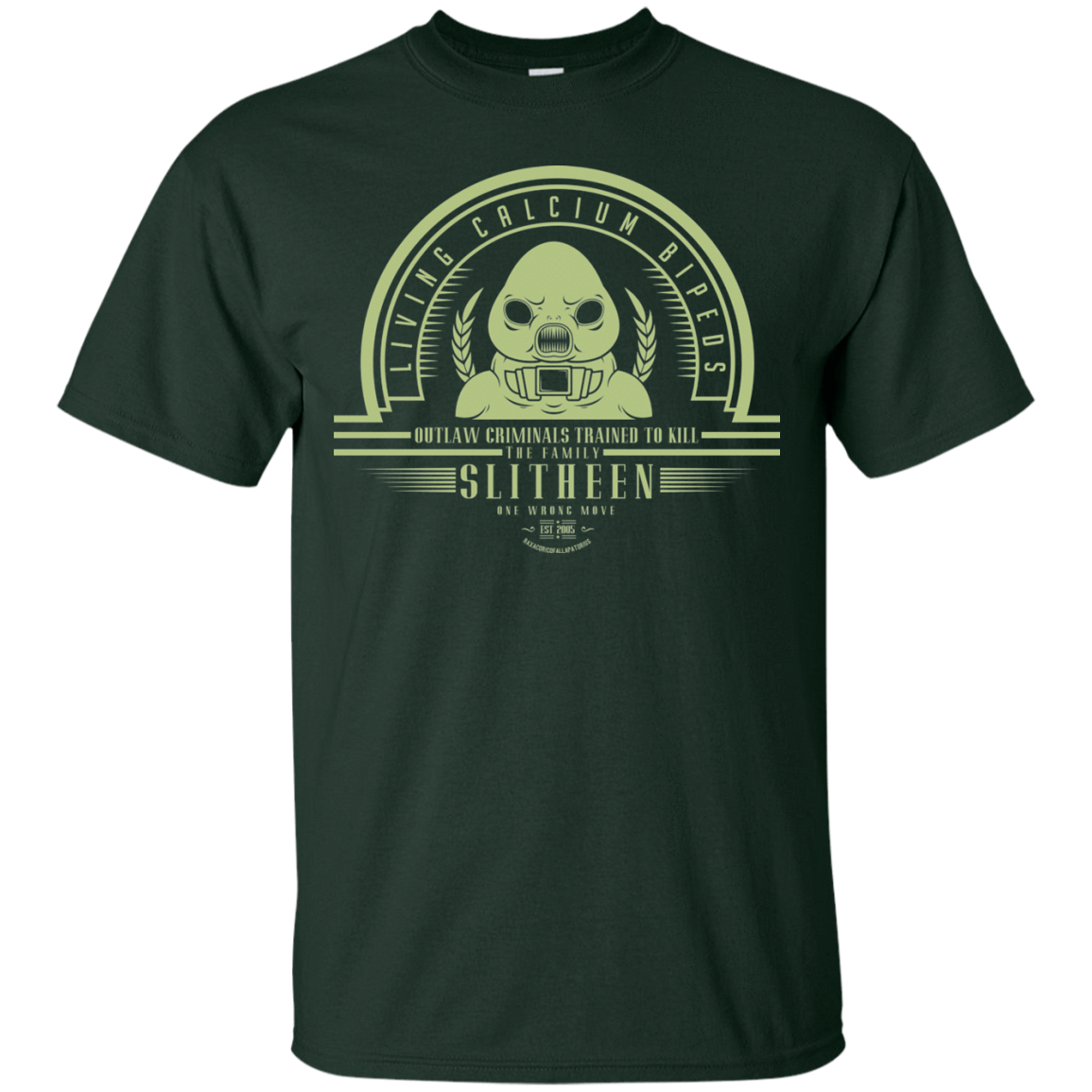 T-Shirts Forest Green / Small Who Villains Slitheen T-Shirt