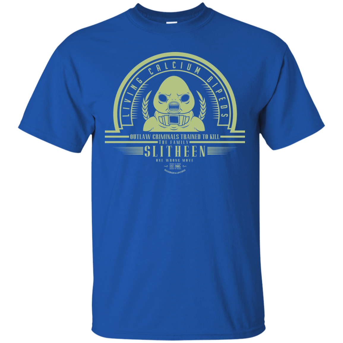 T-Shirts Royal / Small Who Villains Slitheen T-Shirt
