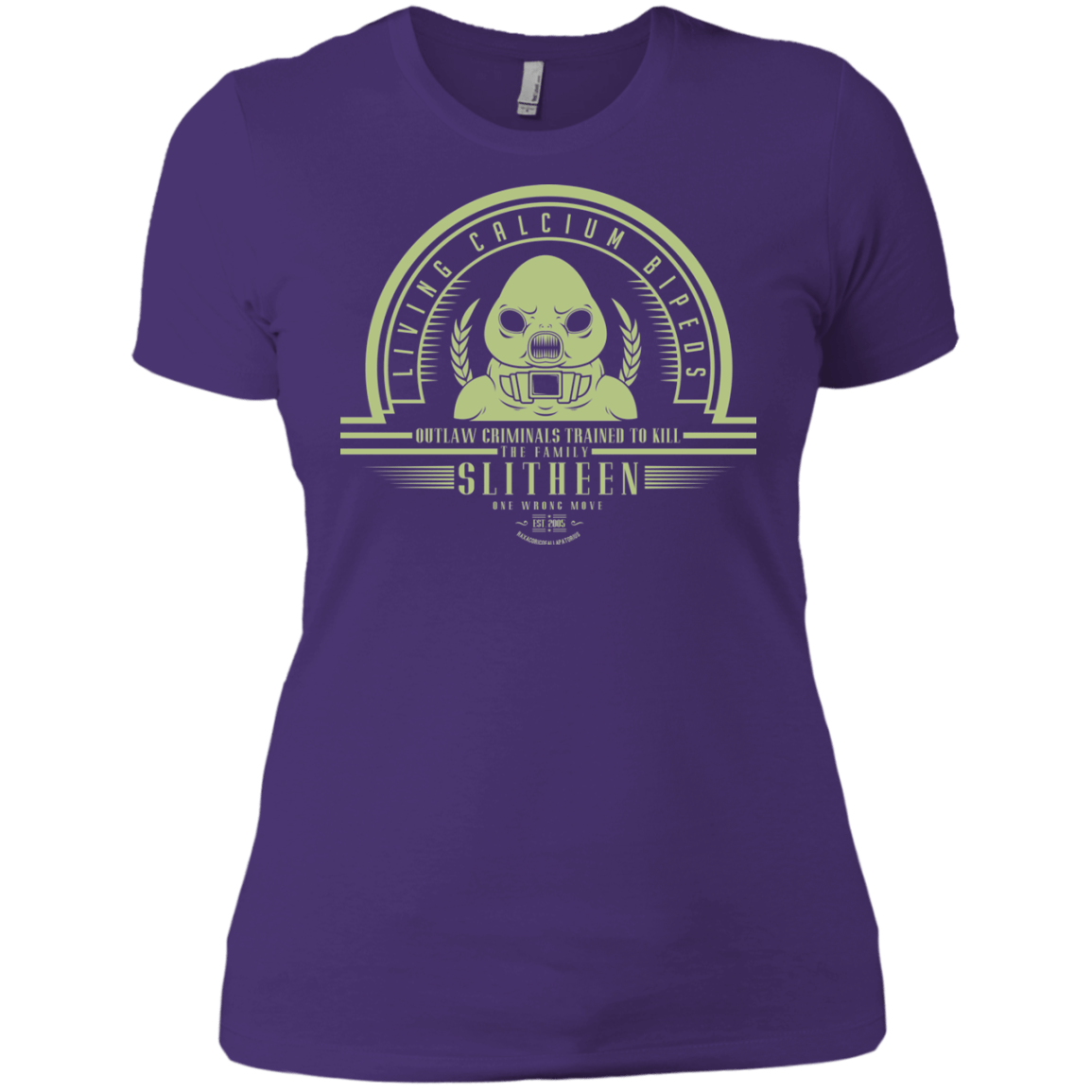 T-Shirts Purple / X-Small Who Villains Slitheen Women's Premium T-Shirt