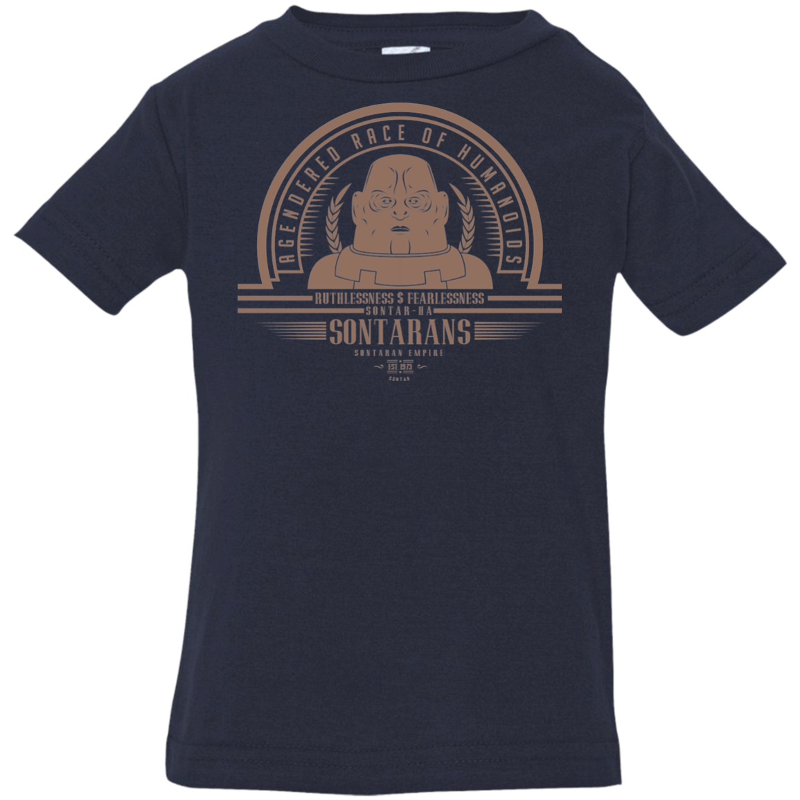 T-Shirts Navy / 6 Months Who Villains Sontarans Infant Premium T-Shirt