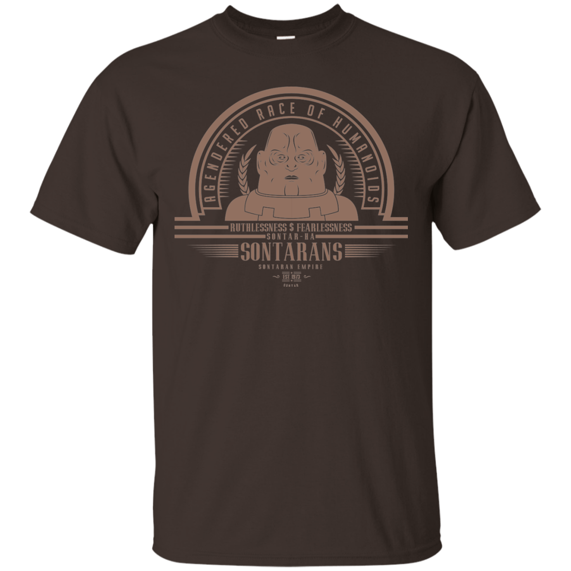 T-Shirts Dark Chocolate / Small Who Villains Sontarans T-Shirt