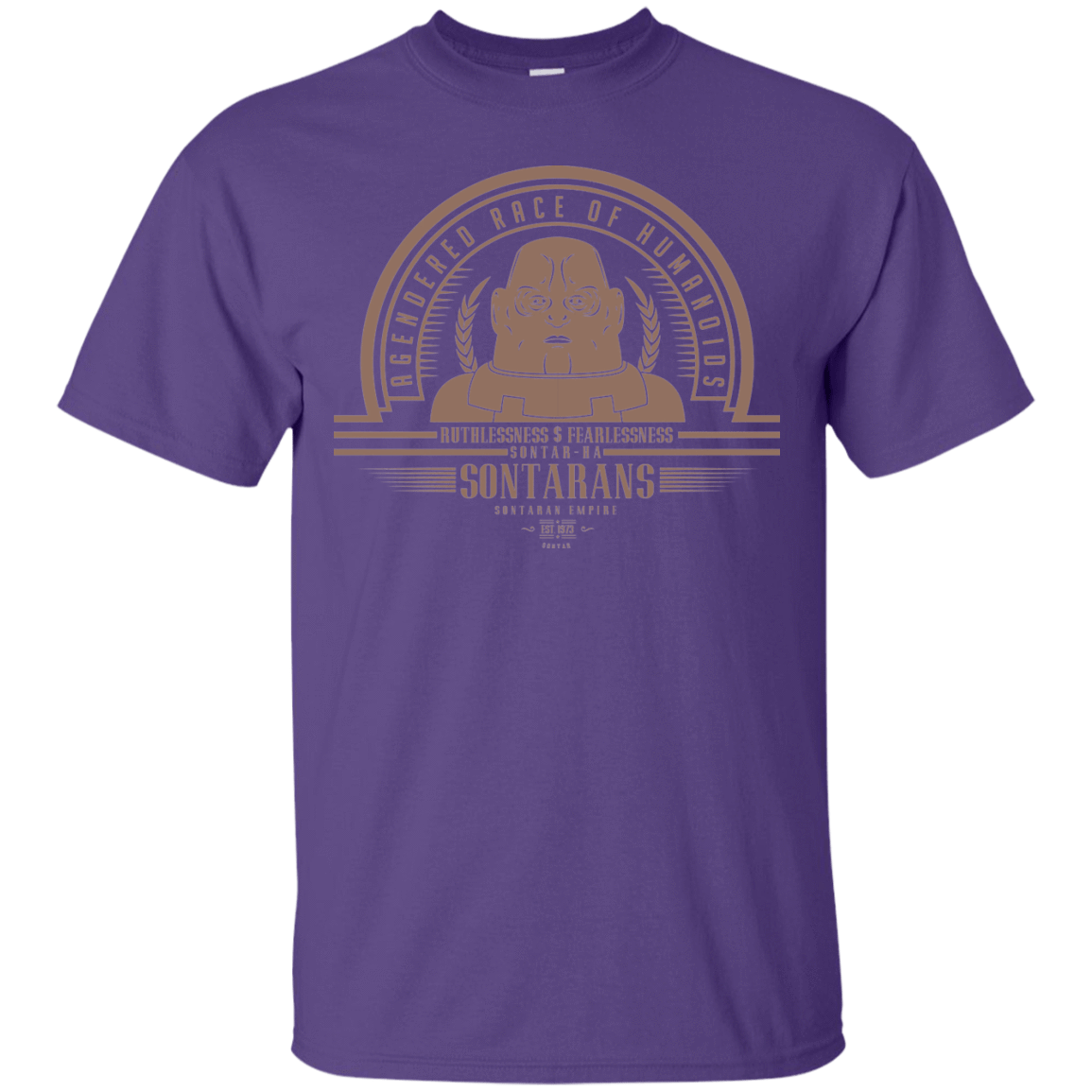 T-Shirts Purple / Small Who Villains Sontarans T-Shirt