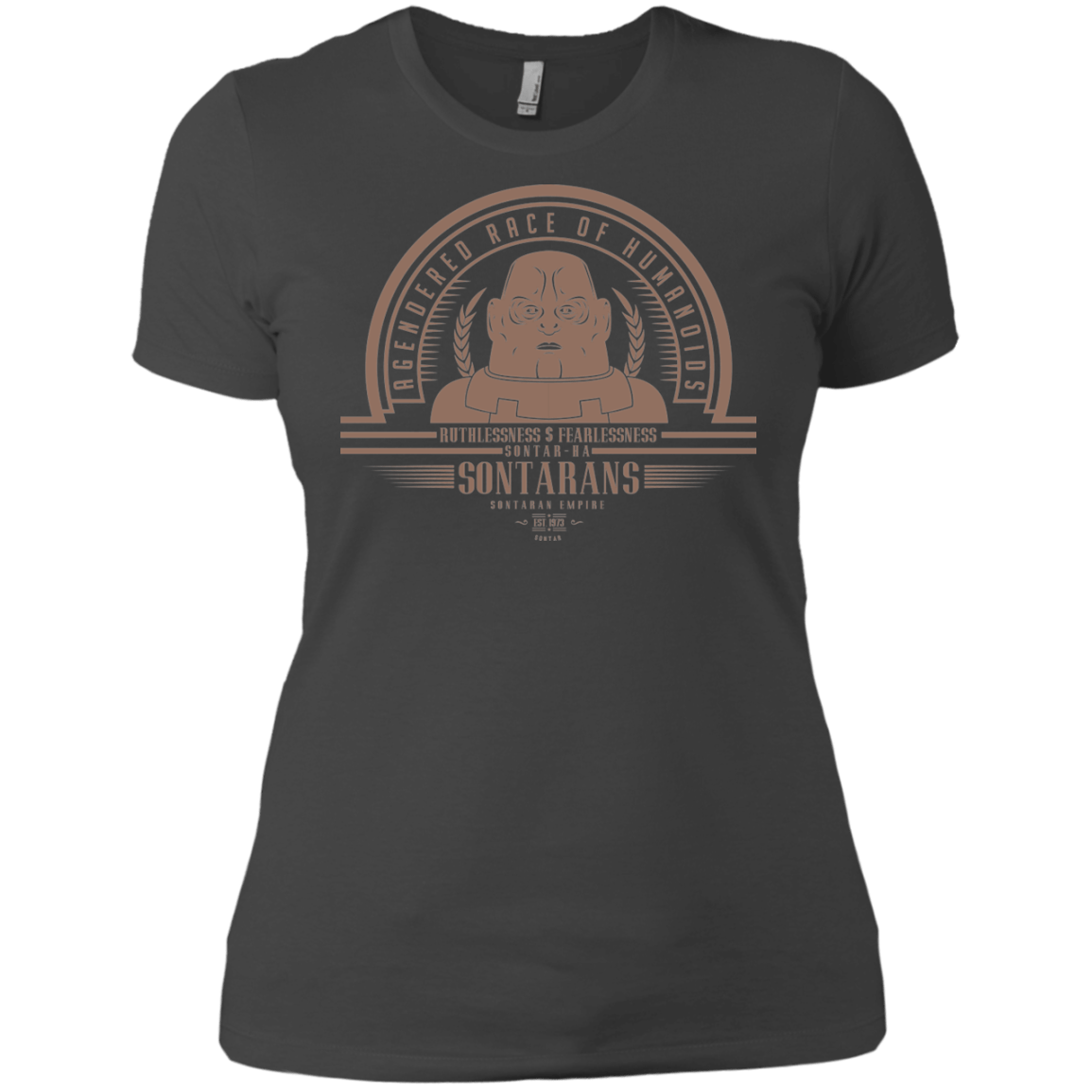 T-Shirts Heavy Metal / X-Small Who Villains Sontarans Women's Premium T-Shirt