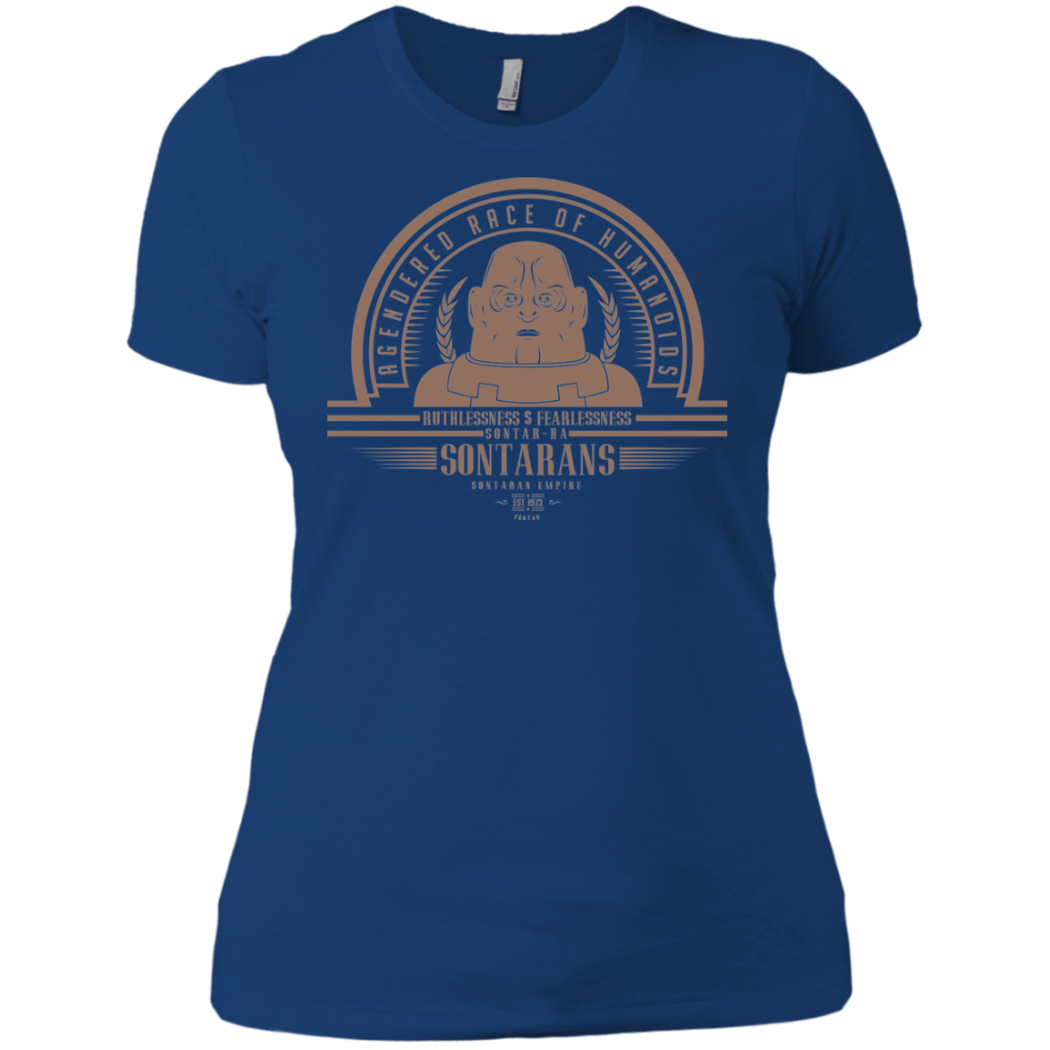 T-Shirts Royal / X-Small Who Villains Sontarans Women's Premium T-Shirt