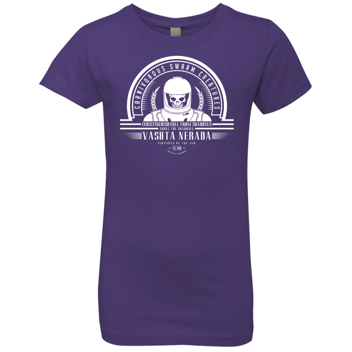 T-Shirts Purple Rush / YXS Who Villains Vashta Nerada Girls Premium T-Shirt