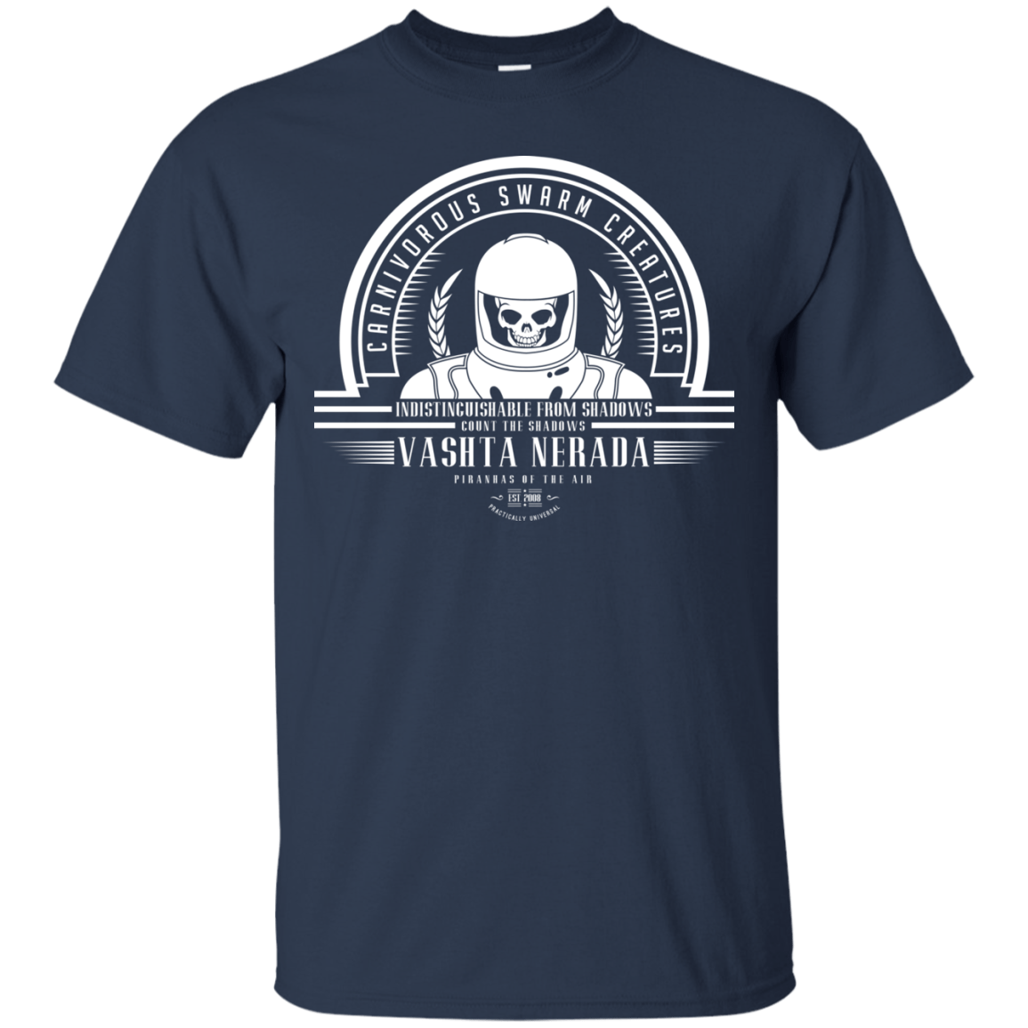 T-Shirts Navy / Small Who Villains Vashta Nerada T-Shirt