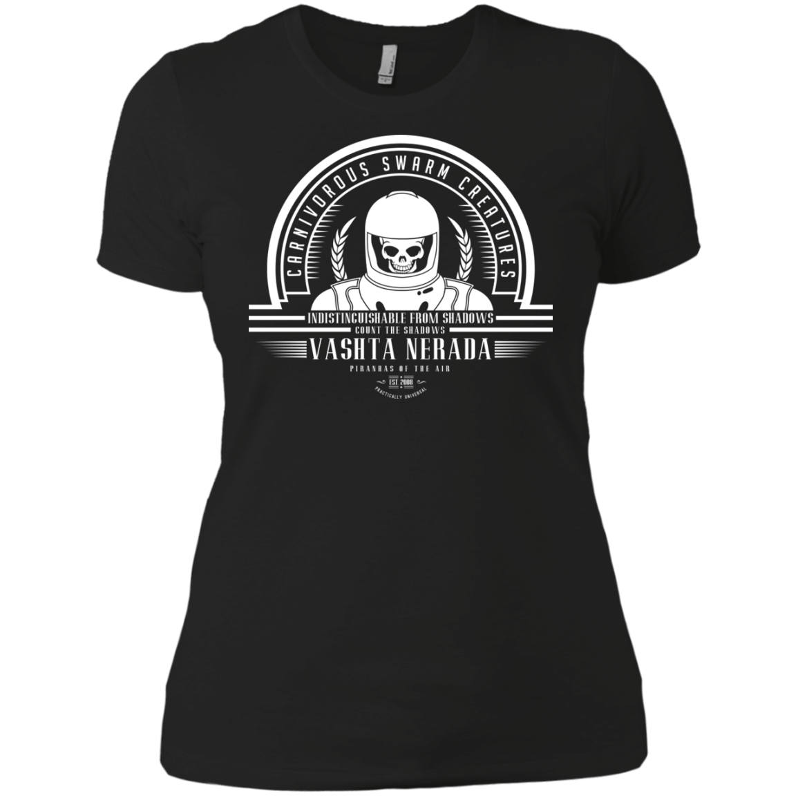 T-Shirts Black / X-Small Who Villains Vashta Nerada Women's Premium T-Shirt