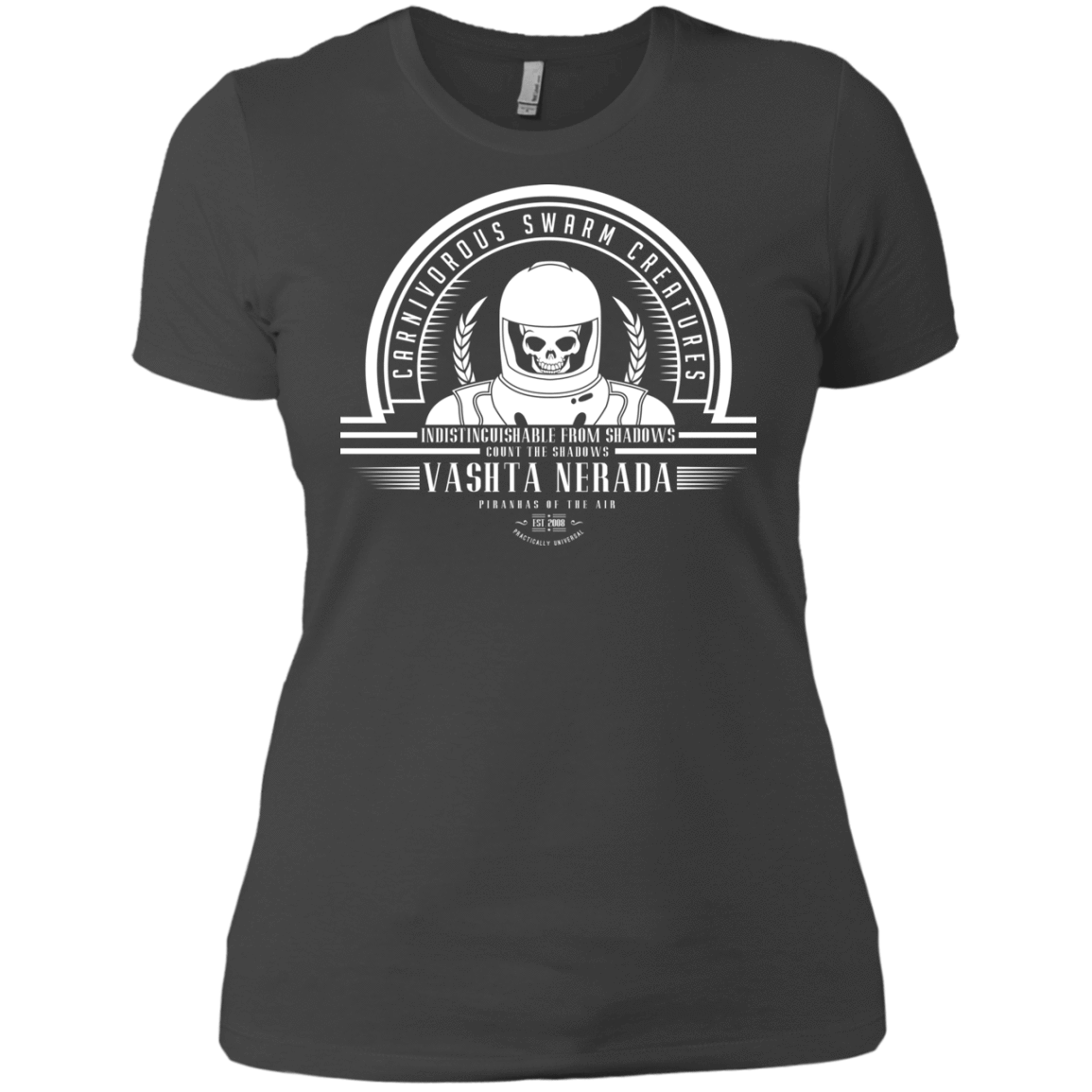 T-Shirts Heavy Metal / X-Small Who Villains Vashta Nerada Women's Premium T-Shirt