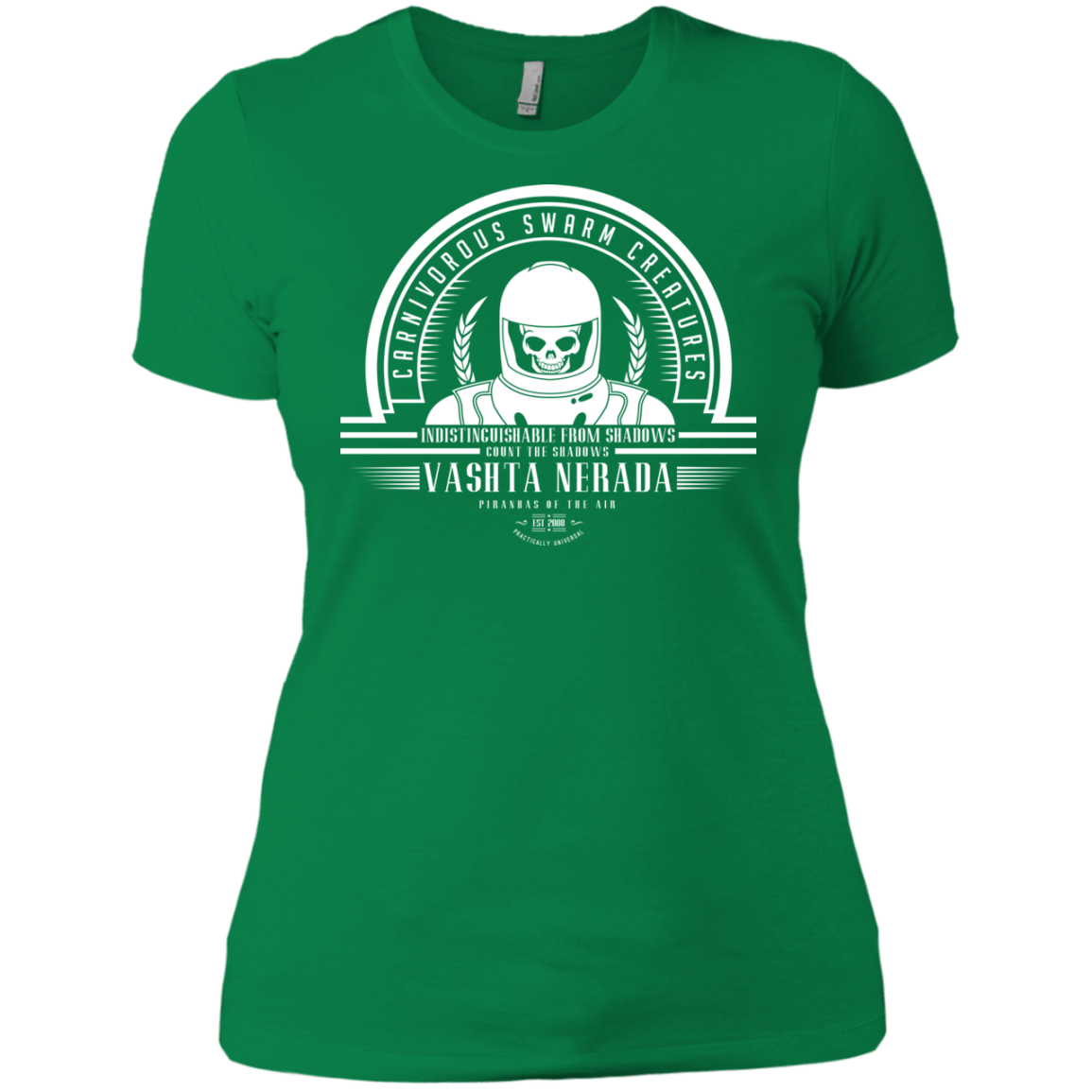 T-Shirts Kelly Green / X-Small Who Villains Vashta Nerada Women's Premium T-Shirt