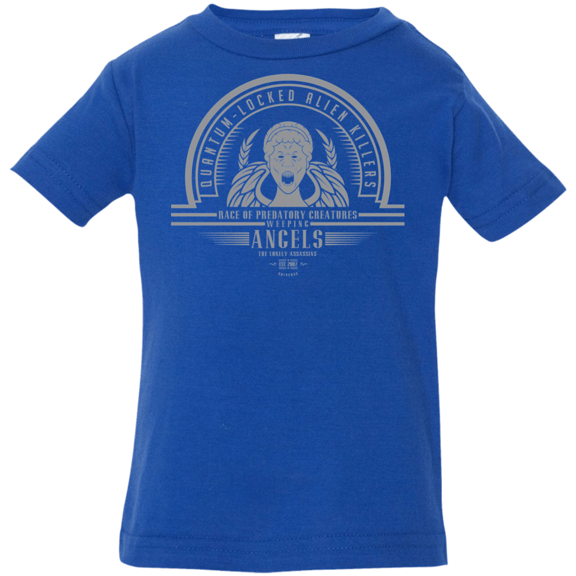 T-Shirts Royal / 6 Months Who Villains Weeping Angels Infant Premium T-Shirt
