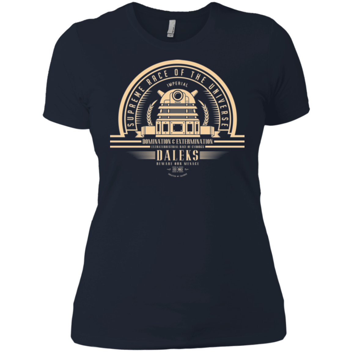 T-Shirts Midnight Navy / X-Small Who Villains Women's Premium T-Shirt