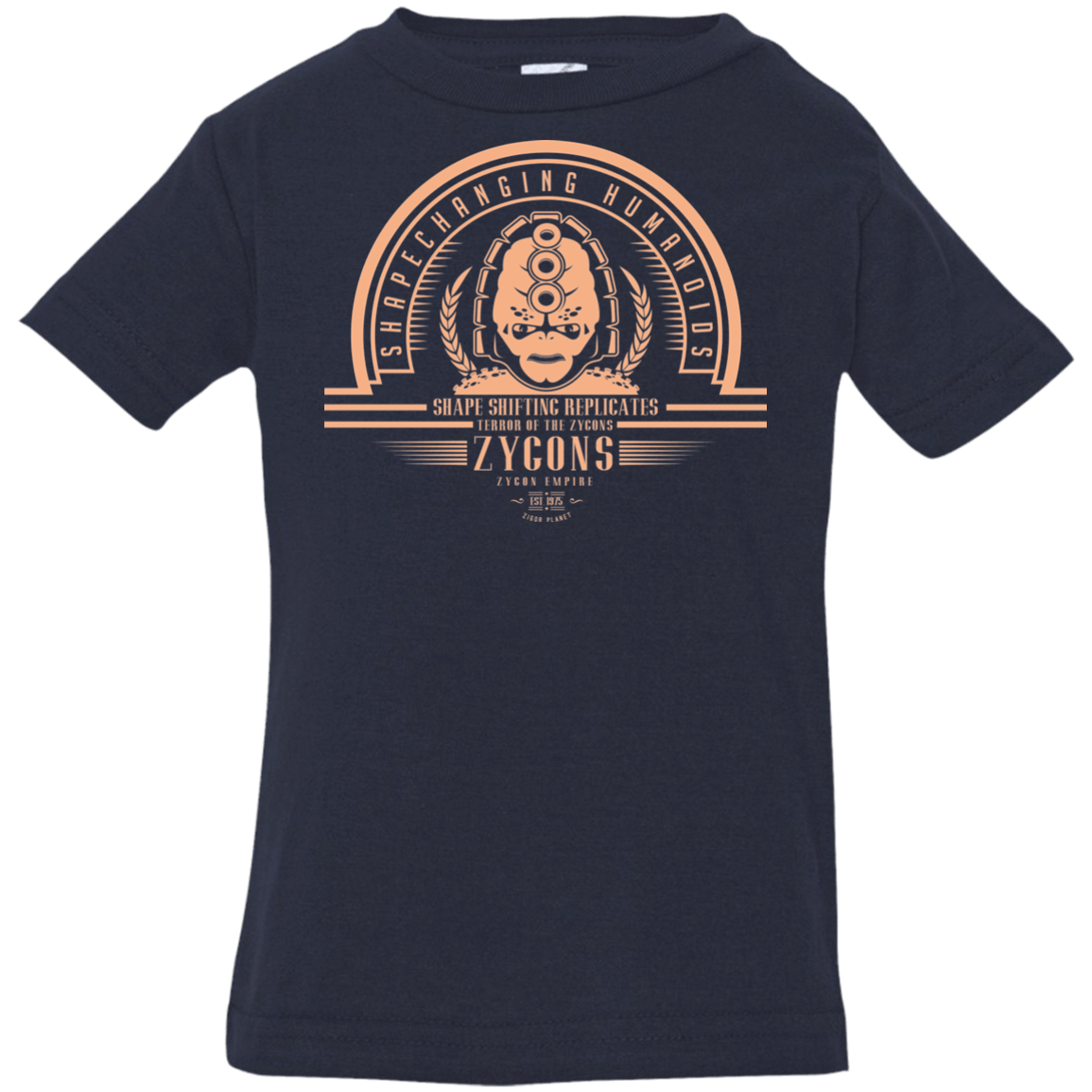 T-Shirts Navy / 6 Months Who Villains Zygons Infant Premium T-Shirt