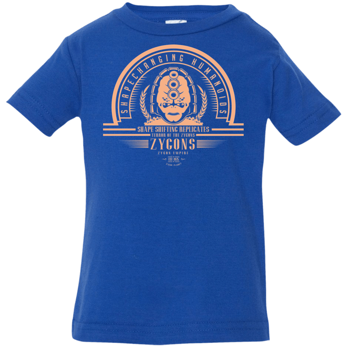 T-Shirts Royal / 6 Months Who Villains Zygons Infant Premium T-Shirt