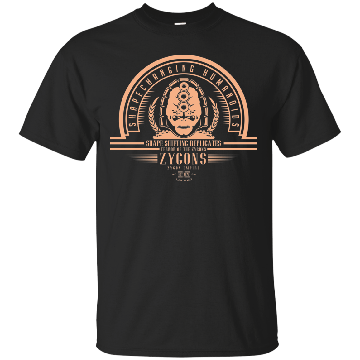 T-Shirts Black / Small Who Villains Zygons T-Shirt