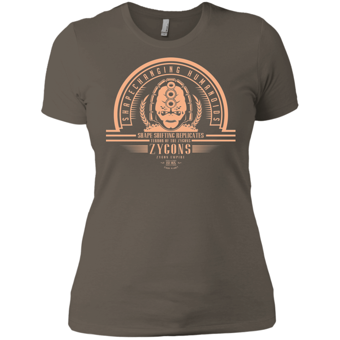 T-Shirts Warm Grey / X-Small Who Villains Zygons Women's Premium T-Shirt