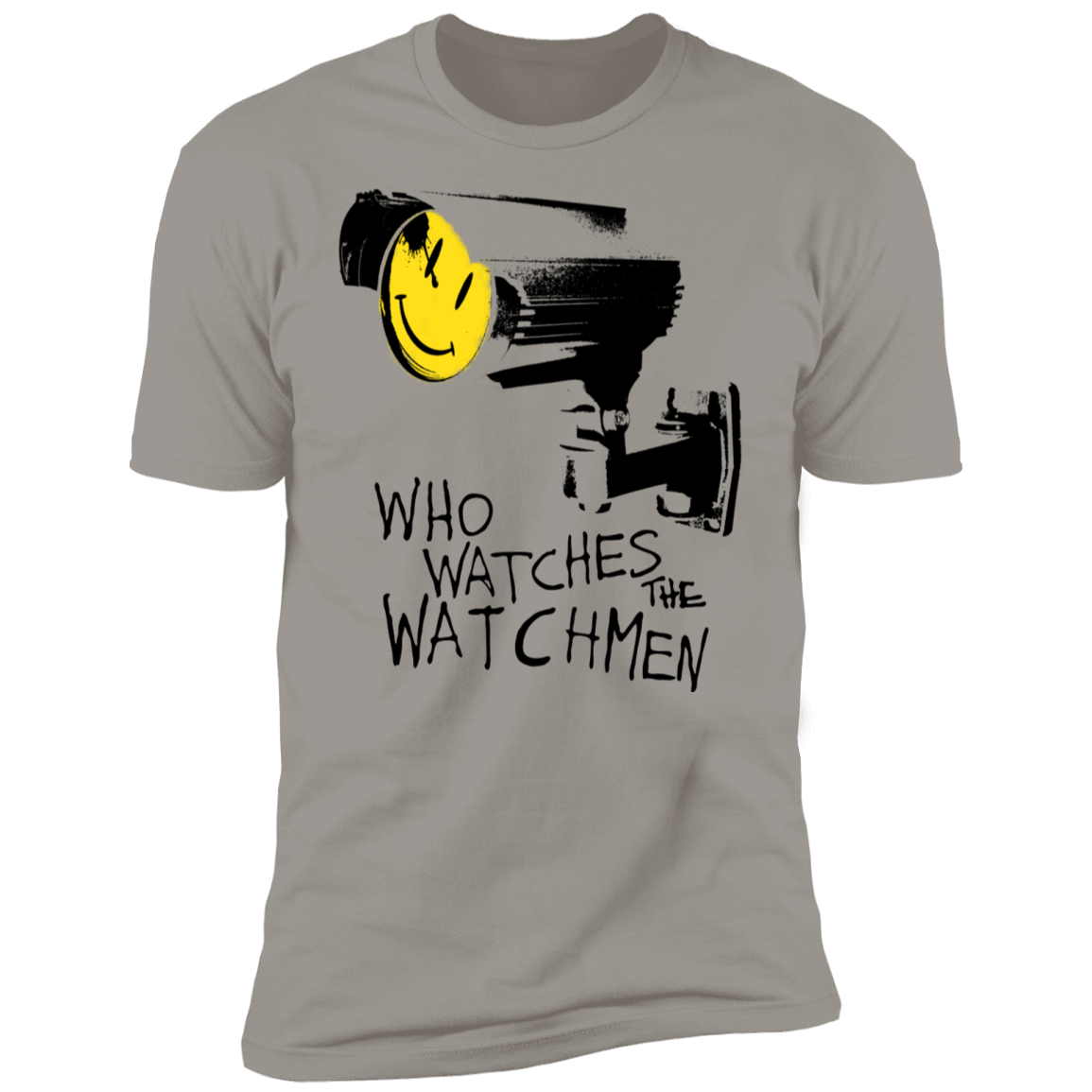T-Shirts Light Grey / S Who Watches CCTV Men's Premium T-Shirt