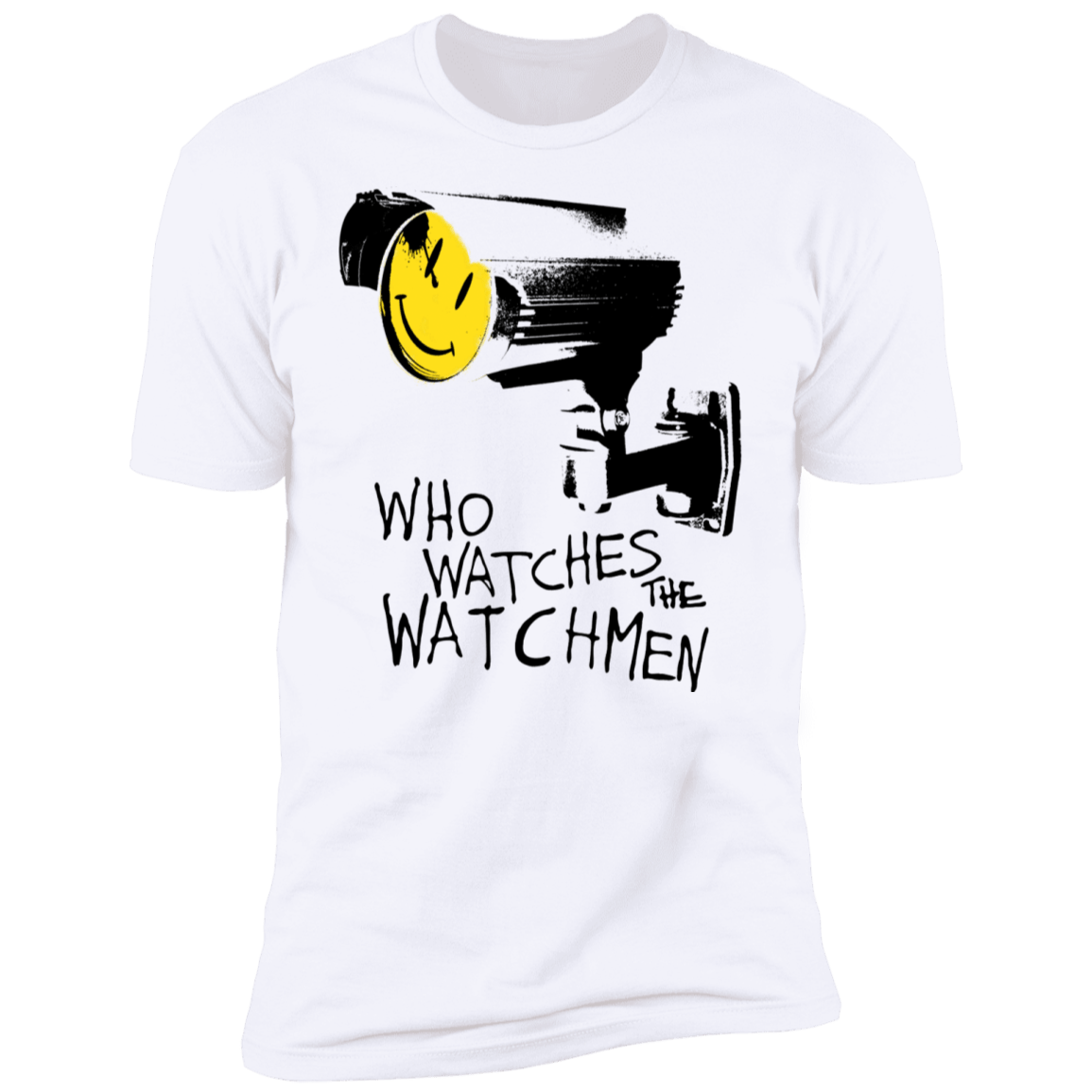 T-Shirts White / S Who Watches CCTV Men's Premium T-Shirt
