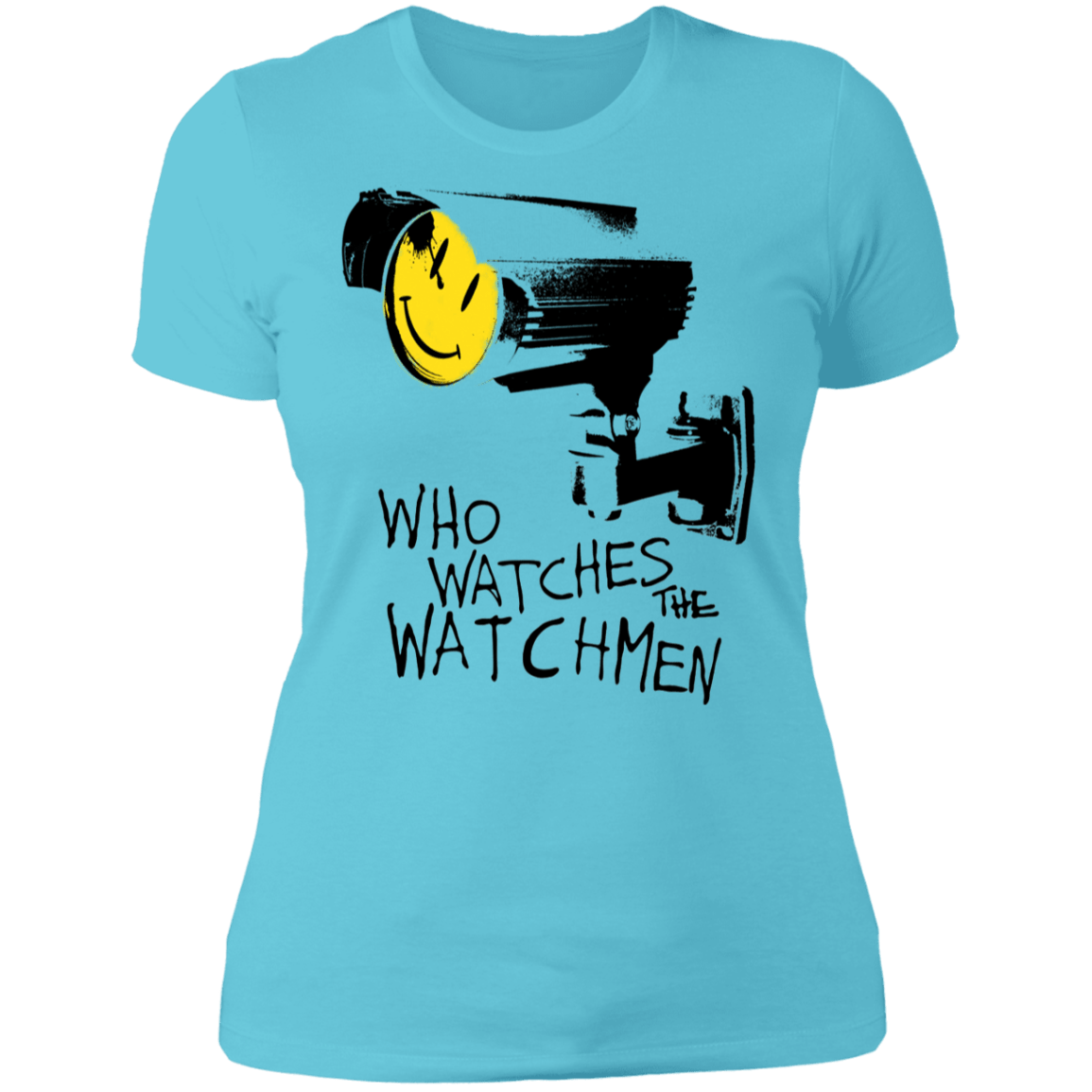 T-Shirts Cancun / S Who Watches CCTV Women's Premium T-Shirt