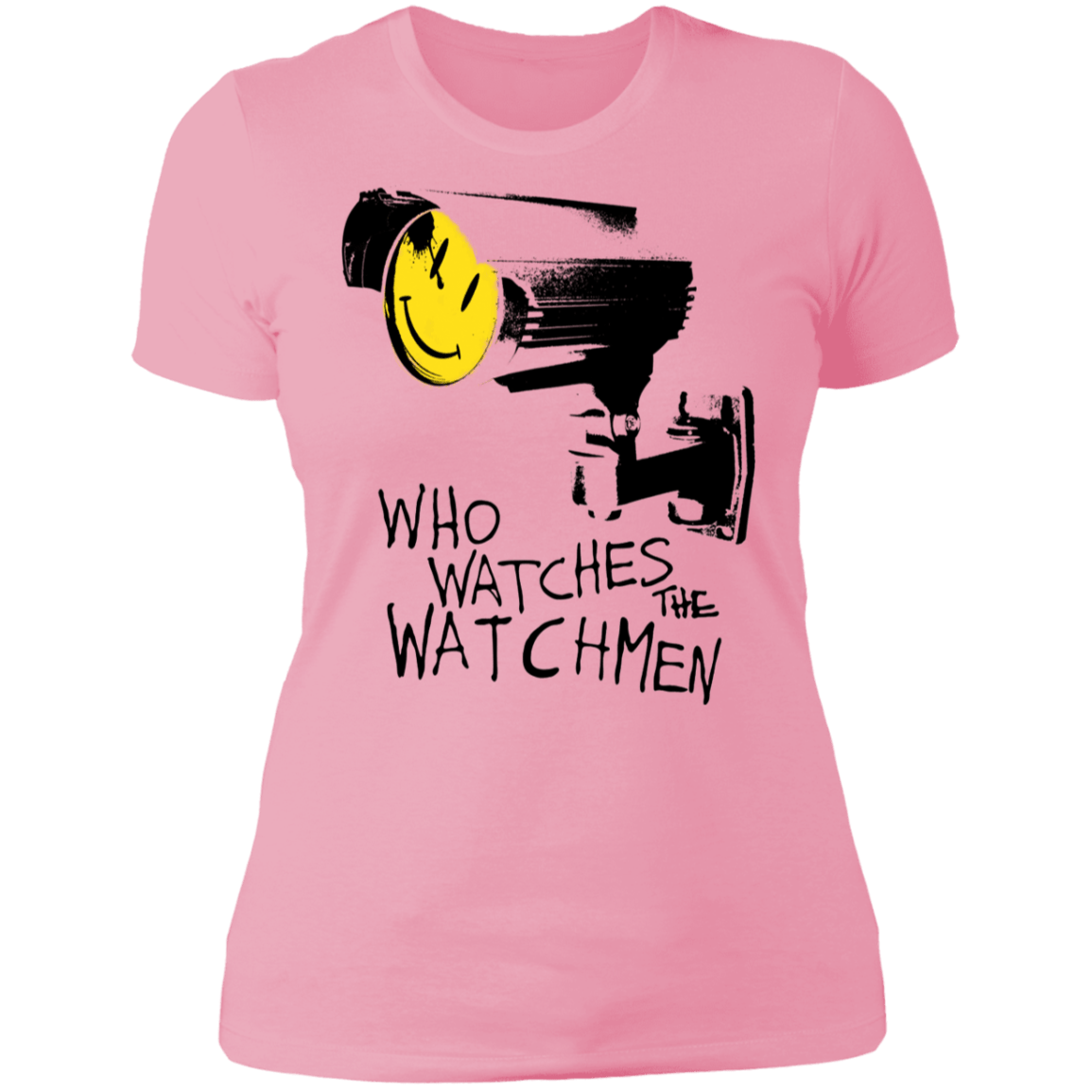 T-Shirts Light Pink / S Who Watches CCTV Women's Premium T-Shirt