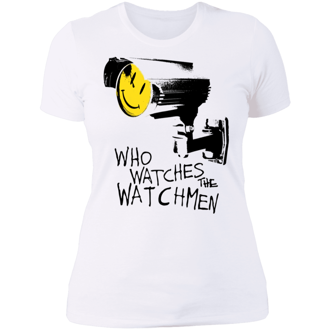 T-Shirts White / S Who Watches CCTV Women's Premium T-Shirt