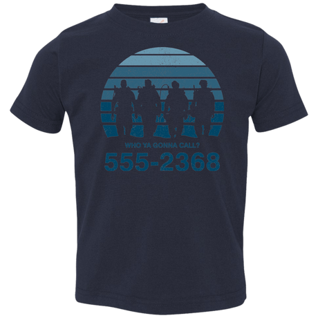 T-Shirts Navy / 2T Who Ya Gonna Call Toddler Premium T-Shirt
