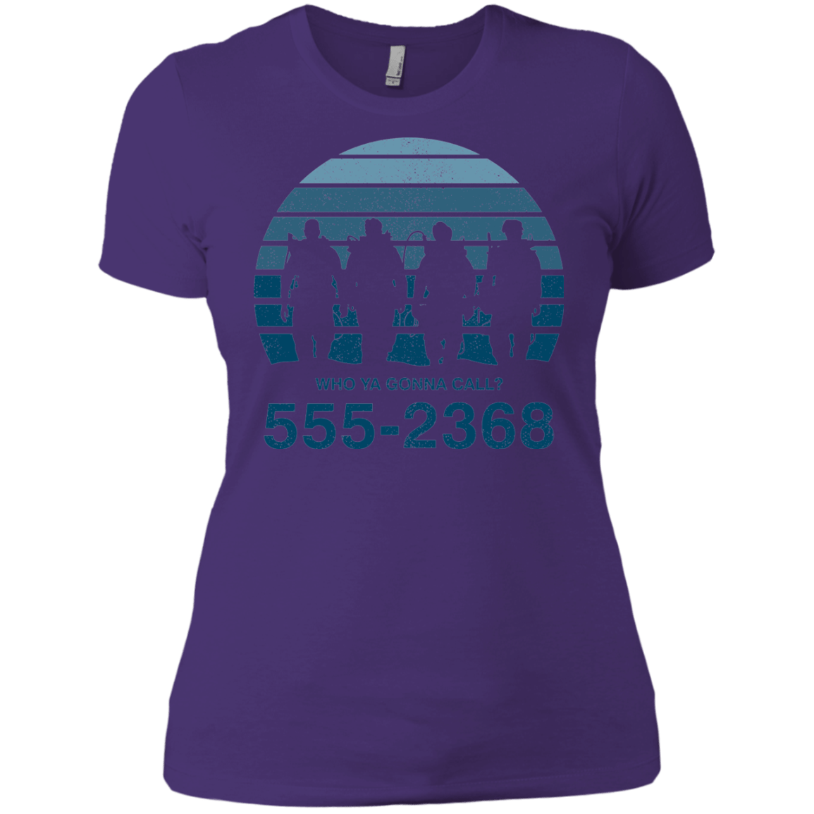 T-Shirts Purple / X-Small Who Ya Gonna Call Women's Premium T-Shirt