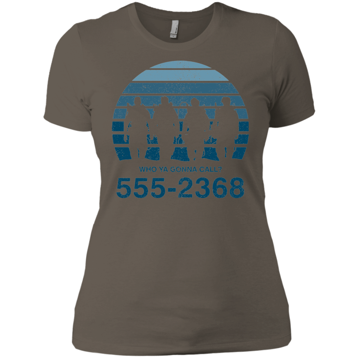 T-Shirts Warm Grey / X-Small Who Ya Gonna Call Women's Premium T-Shirt