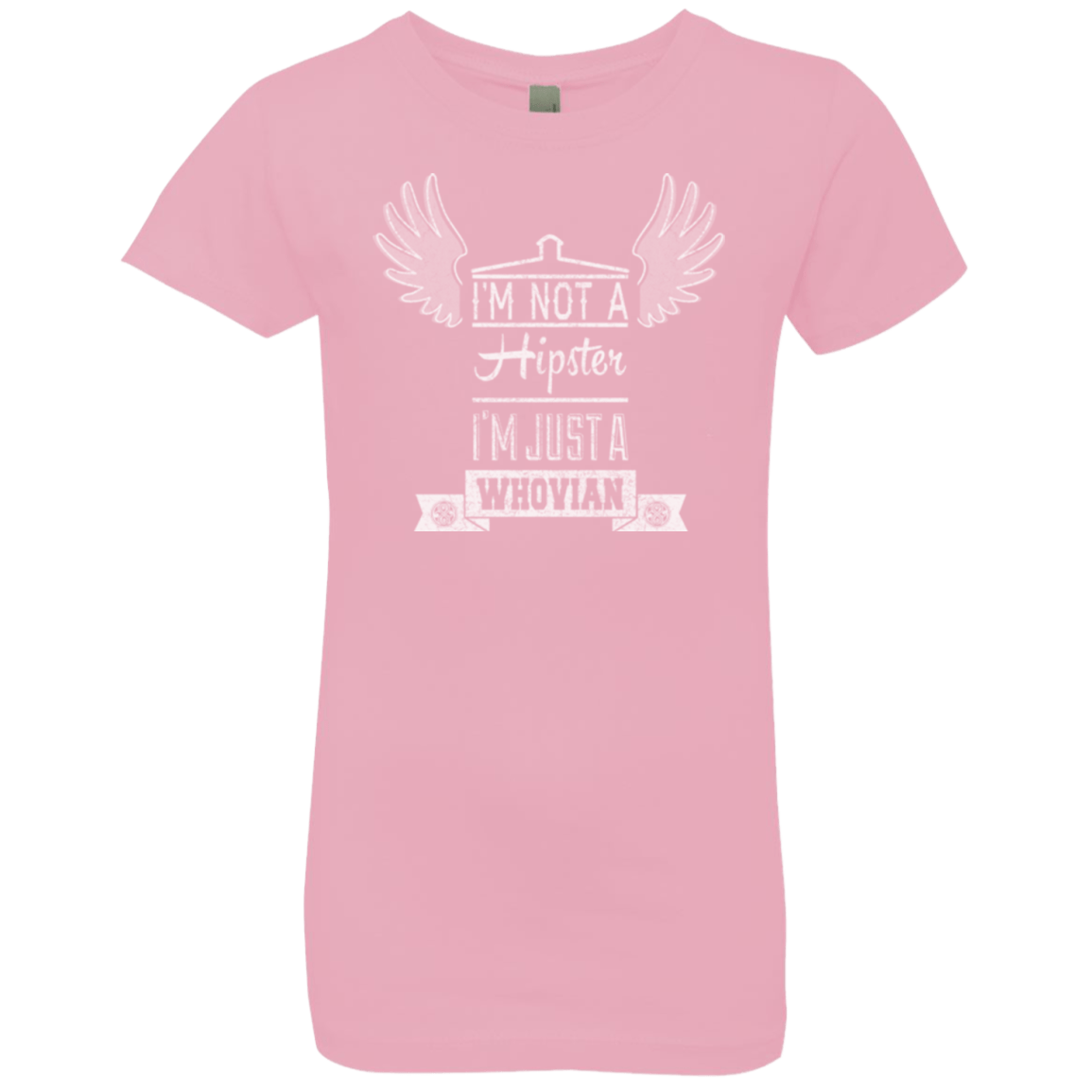 T-Shirts Light Pink / YXS Whovian Hipster Girls Premium T-Shirt