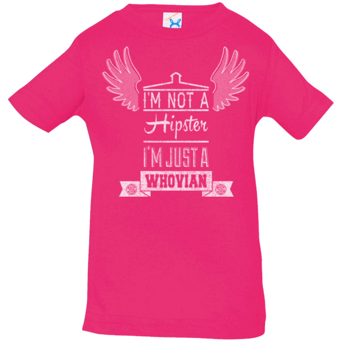 T-Shirts Hot Pink / 6 Months Whovian Hipster Infant Premium T-Shirt