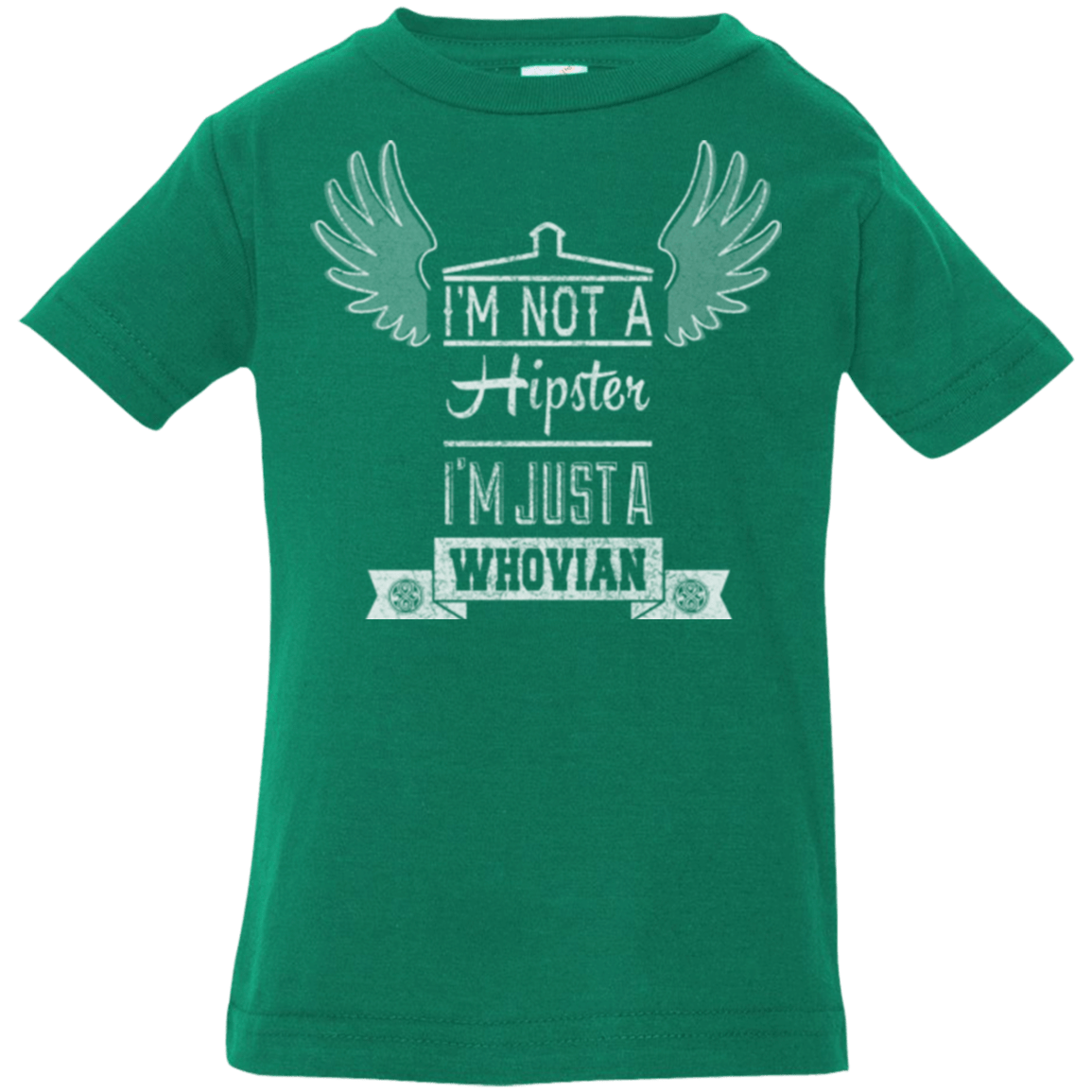 T-Shirts Kelly / 6 Months Whovian Hipster Infant Premium T-Shirt