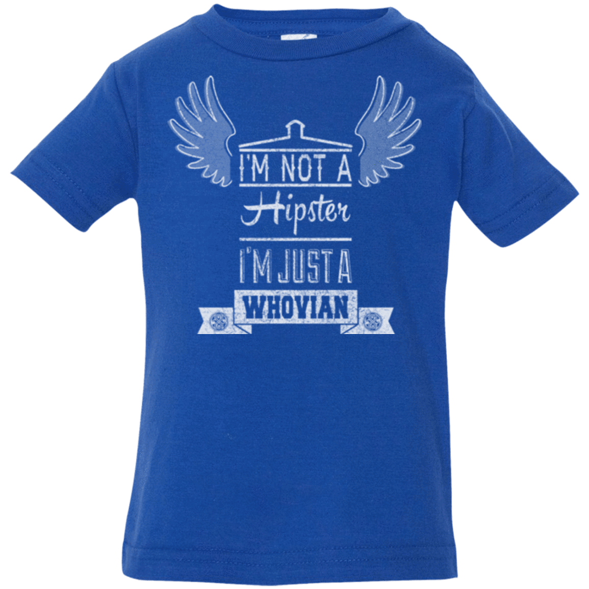 T-Shirts Royal / 6 Months Whovian Hipster Infant Premium T-Shirt