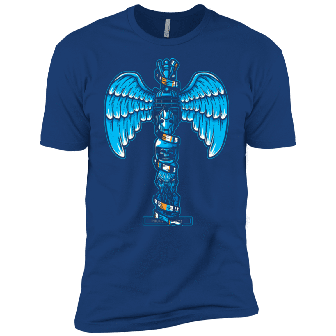 T-Shirts Royal / YXS WHOVIAN TOTEM Boys Premium T-Shirt