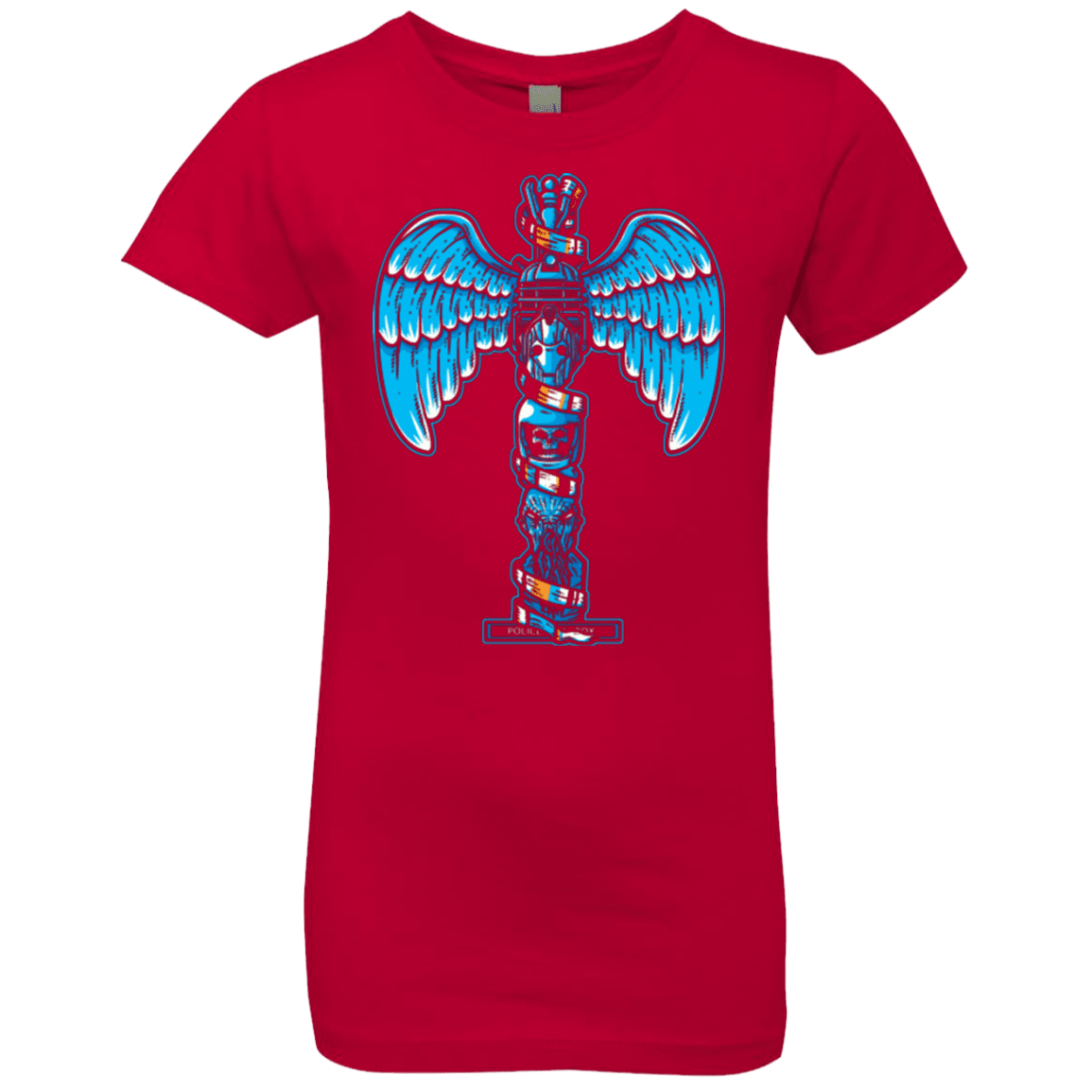 T-Shirts Red / YXS WHOVIAN TOTEM Girls Premium T-Shirt