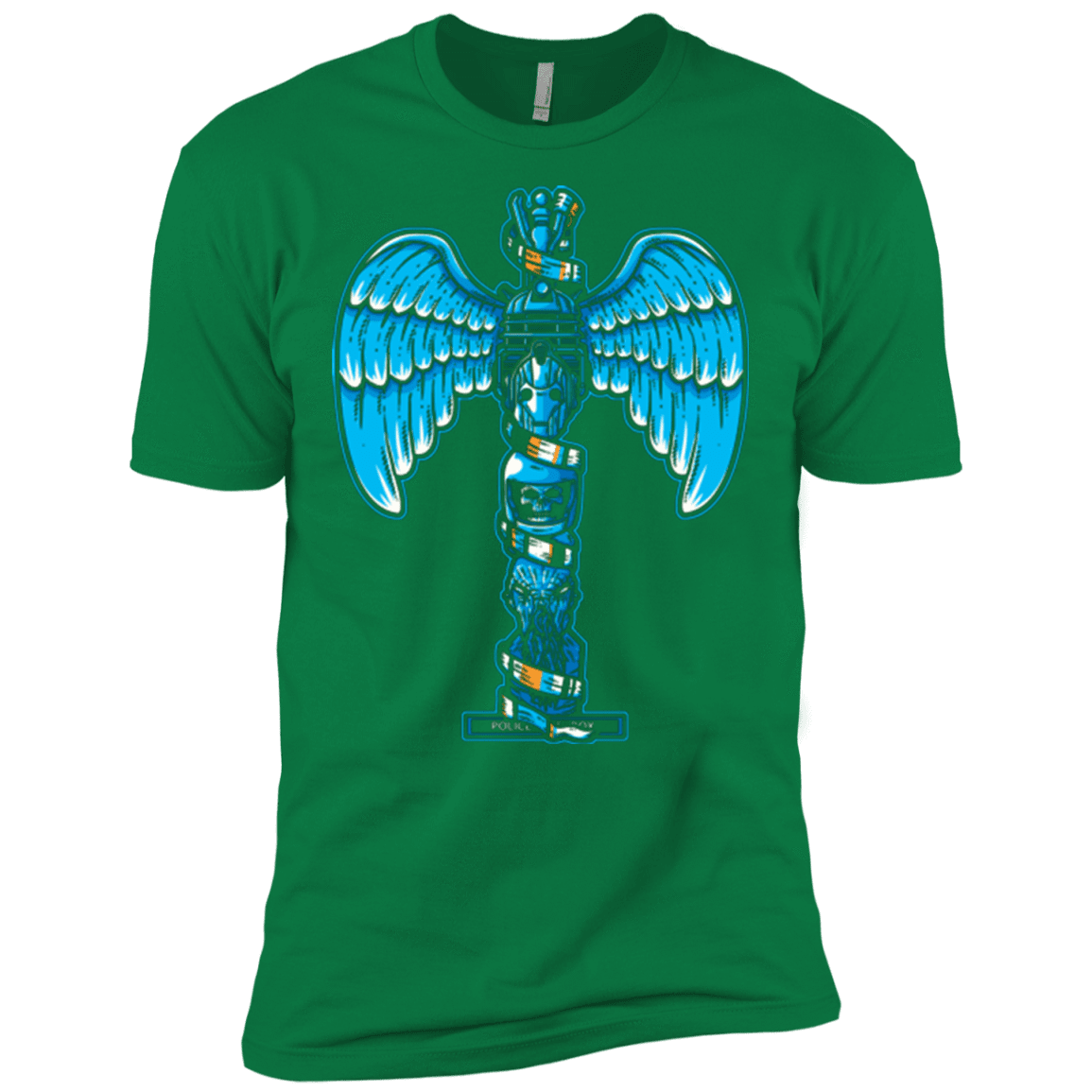 T-Shirts Kelly Green / X-Small WHOVIAN TOTEM Men's Premium T-Shirt