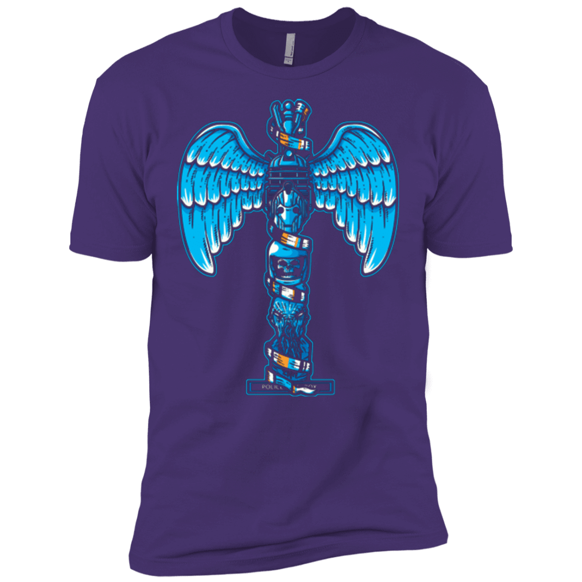 T-Shirts Purple / X-Small WHOVIAN TOTEM Men's Premium T-Shirt