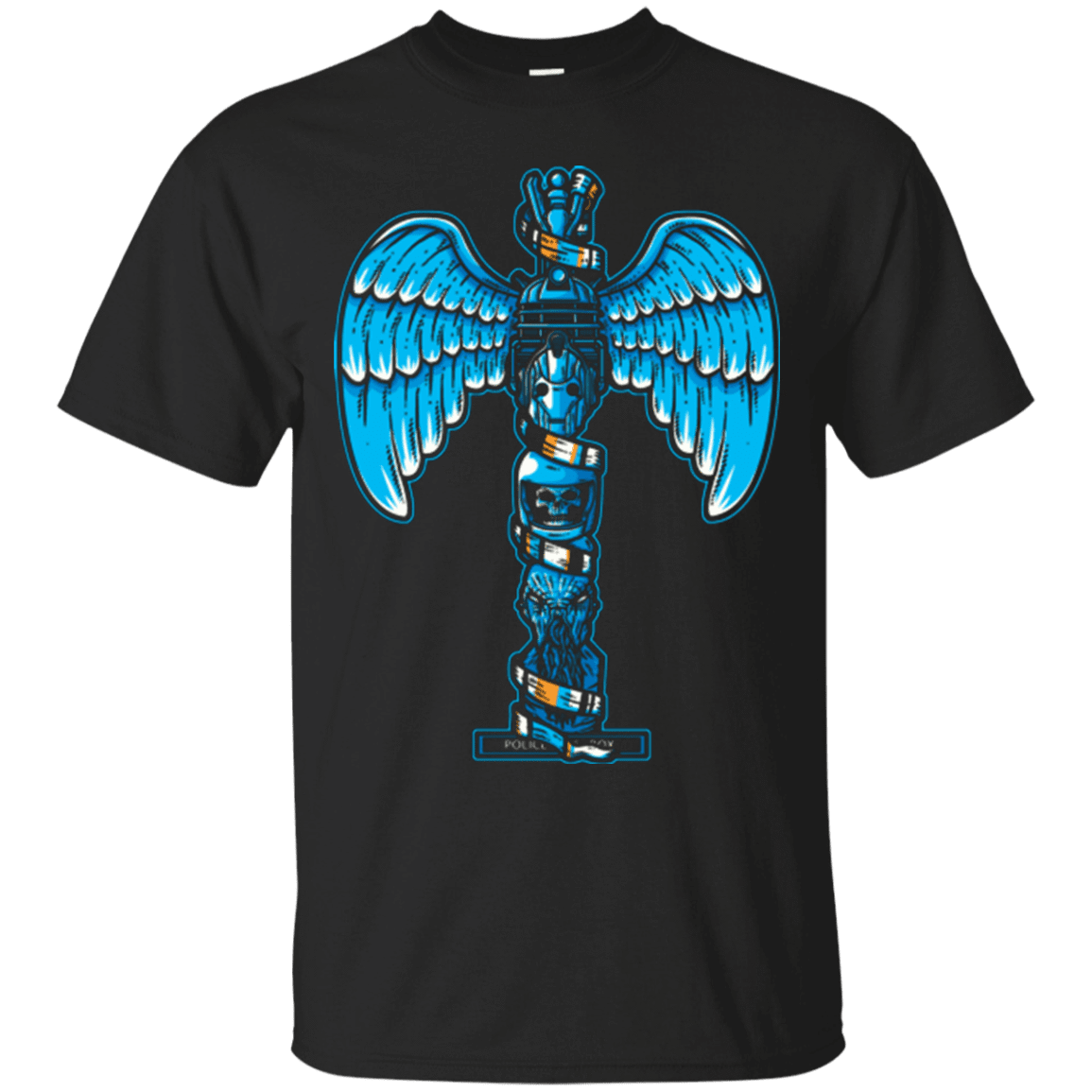 T-Shirts Black / Small WHOVIAN TOTEM T-Shirt
